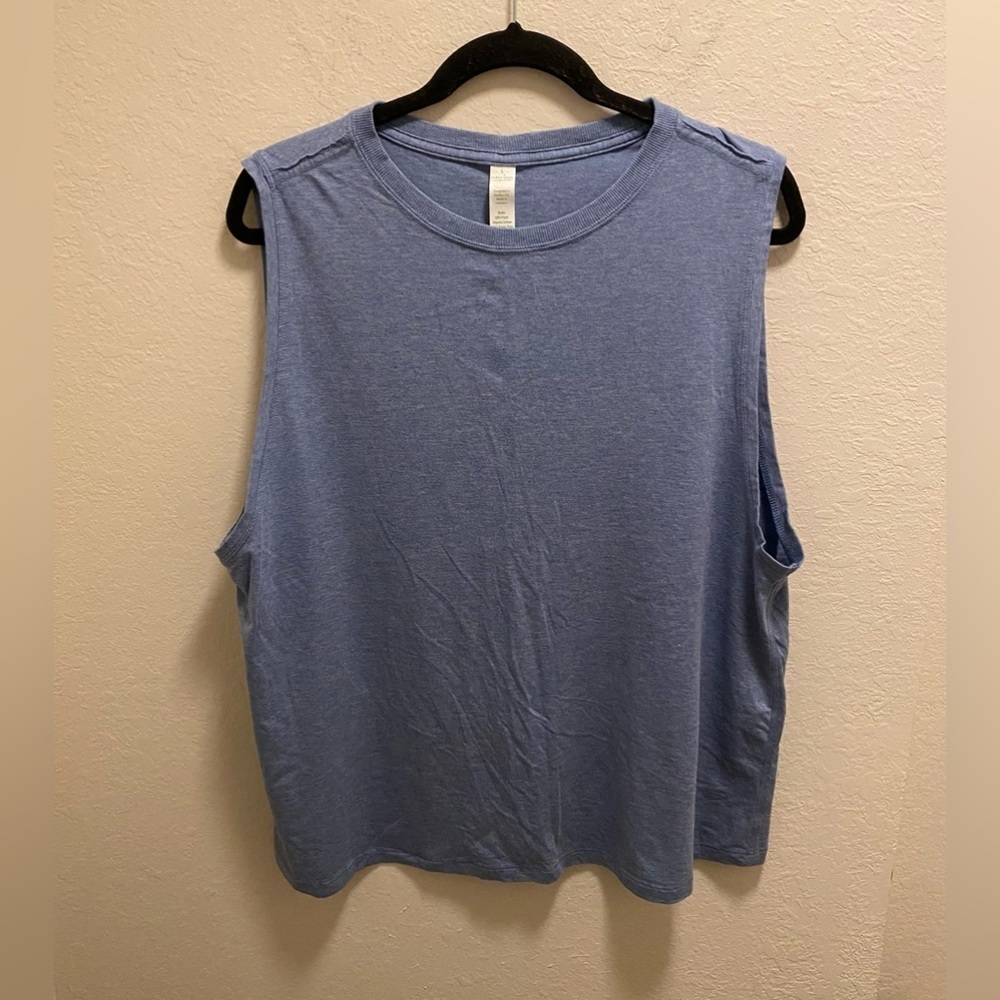 Earth Yoga Blue Tank Top